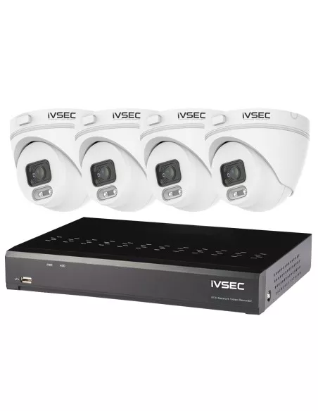 iVSEC LX-Series 4MP Budget 4CH 2TB NVR 4 x POE LVK-000