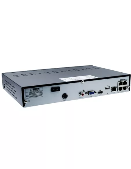 iVSEC LX-Series 4MP 4CH 2TB NVR 2 x POE Security LVK-00042