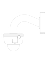 Adapter/Junction Box for PTZ Dome Cameras