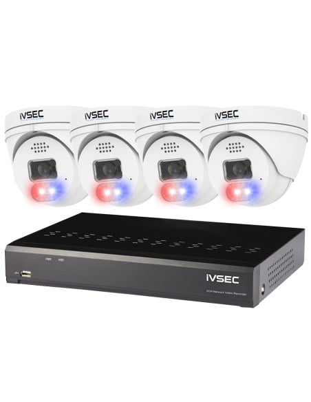 iVSEC 4MP Advanced Deterrent LX-Series 8Ch 2TB LVK-11984 iVSEC 4MP Advanced Deterrent LX-Series 8Ch 2TB LVK-11984