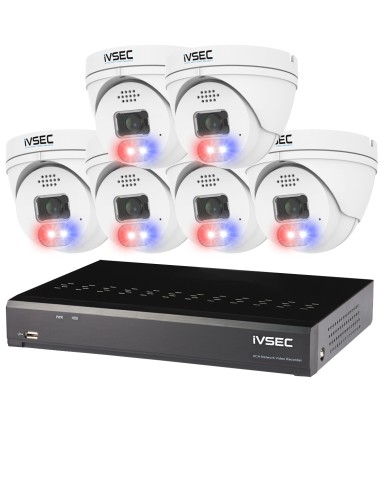 iVSEC 4MP Advanced Deterrent LX-Series 8Ch 2TB LVK-11986