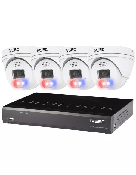 iVSEC 4MP Advanced Deterrent LX-Series 4Ch 2TB LVK-119 iVSEC 4MP Advanced Deterrent LX-Series 4Ch 2TB LVK-119