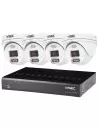 IVSEC 8 Channel Security Kits: 12MP NVR, 4 X 5MP Turret, 2TB HDD - IVK-29