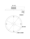 Adapter for Ceiling & Wall Mount Brackets