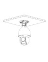 VIP Vision Professional AI Series 8MP 25x Zoom PTZ Dome V2 - VSIPPTZ-8IRP-I2