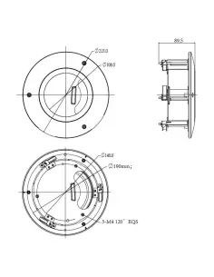 Recessed Ceiling Mount Bracket 2