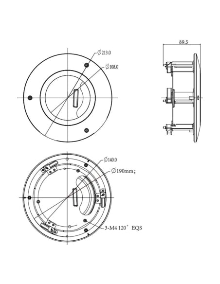 Recessed Ceiling Mount Bracket Recessed Ceiling Mount Bracket