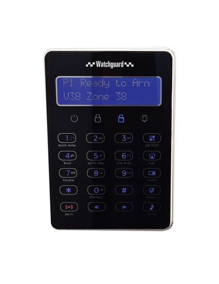 Watchguard Professional 8 Zone Alarm Panel & LCD WGAP864PB2 Watchguard Professional 8 Zone Alarm Panel & LCD WGAP864PB2