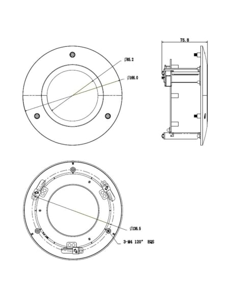 Recessed Ceiling Mount Bracket Recessed Ceiling Mount Bracket