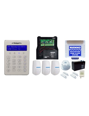 Watchguard Complete 8 Zone Alarm System Expandable to 64 Monitored Zones - WGAP864PACK2