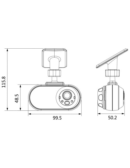 Securview Mobile Series 2MP HD 1080p Fixed HDCVI VSCVIM-2TT