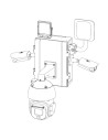 VIP Camera Adapter/Junction Box for Bullet & PTZ Cameras - VSBKTA143