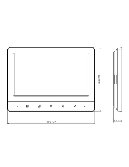 VIP Vision Entry Series Standalone Analogue INTKIT-A1-MON VIP Vision Entry Series Standalone Analogue INTKIT-A1-MON