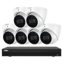 Dahua 5MP 8CH IP NVR 2TB HDD 6x Dome Camera Kit - NYS-K5086W