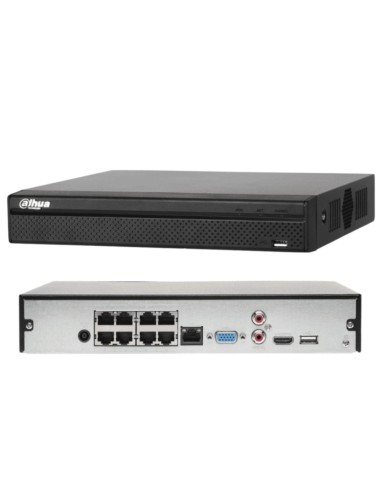 Dahua 8MP 8Ch AI NVR IP 2x 8MP TiOC 4x 8MP Dome DH-8MP8CHAI-KIT