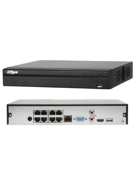 Dahua 8MP 8Ch AI NVR IP 2x 8MP TiOC 4x 8MP Dome DH-8MP8CHAI-KIT Dahua 8MP 8Ch AI NVR IP 2x 8MP TiOC 4x 8MP Dome DH-8MP8CHAI-KIT
