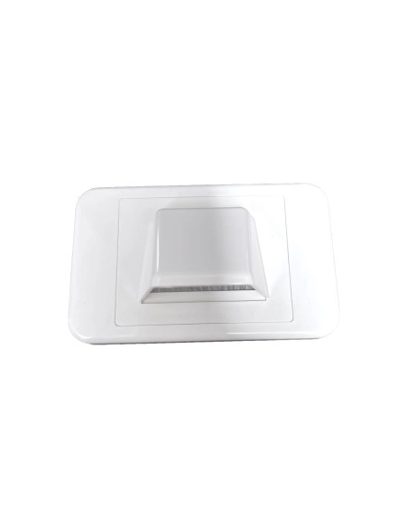 Brush Wall Plate/Bull Nose 2-IN-1 Plate - AC-BWP/BNP-01W-01each