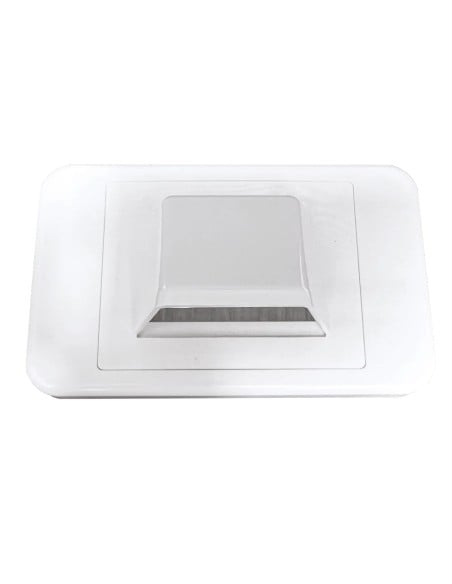 Brush Wall Plate/Bull Nose 2-IN-1 Plate - AC-BWP/BNP-01W-01each