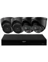 Dahua 8MP 8Ch AI NVR IP 2x 8MP TiOC 2x 8MP Dome Cameras CCTV Kit - DH-8M8C2T2TIOCB