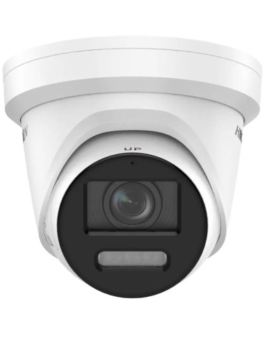 Hikvision 8MP ColorVu Turret White LED Light AcuSense Built-in Mic ...