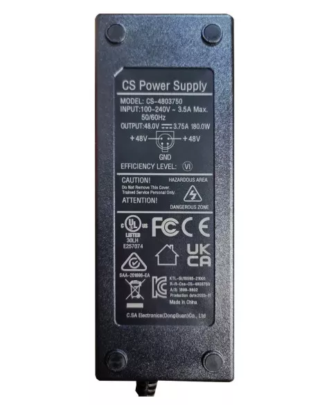 Swann Original NVR16 8580 Replacement Power SR-PSU-48V-3.75 Swann Original NVR16 8580 Replacement Power SR-PSU-48V-3.75