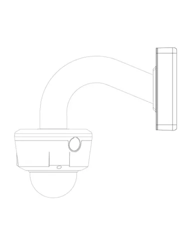 Adapter/Junction Box for PTZ Dome Cameras