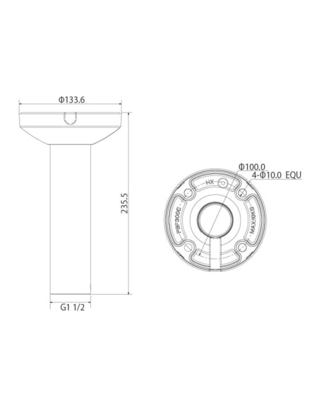 Ceiling Mount Camera Bracket Ceiling Mount Camera Bracket