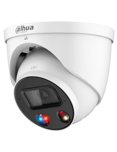 Dahua TiOC 8MP AI Active Deterrence Dome Camera - DH-IPC-HDW3849H-AS-PV-ANZ | Full-Colour Starlight Night Vision