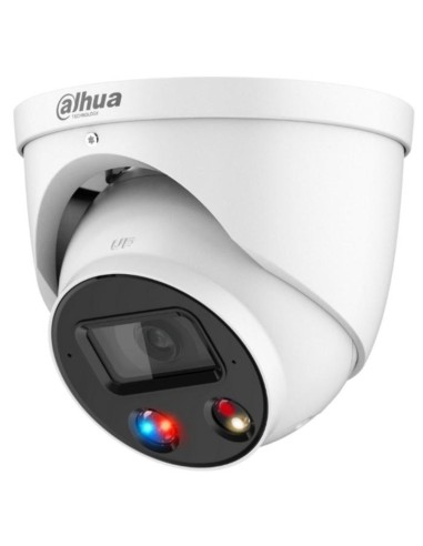 Dahua TiOC Advanced 2.0 8MP AI Active Deterrence SMD+ Full Colour Starlight IP Dome Camera - DH-IPC-HDW3849H-AS-PV-ANZ