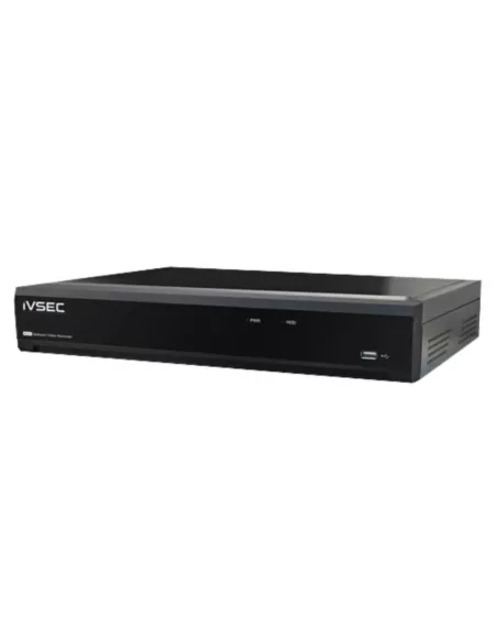 IVSEC 4 Channel IP PoE 4K Ultra-HD Network Video Recorder - IVNR004XA IVSEC 4 Channel IP PoE 4K Ultra-HD Network Video Recorder - IVNR004XA