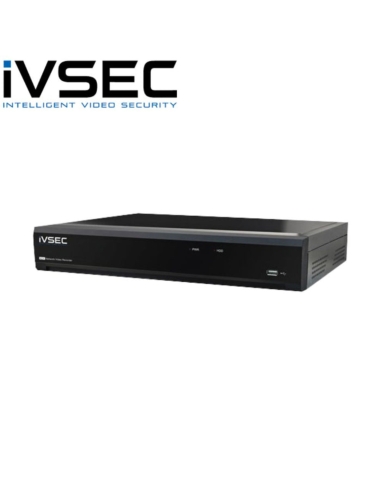 IVSEC 8 Channel IP PoE 4K Ultra-HD Network Video IVNR008XA