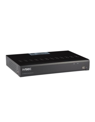 IVSEC 8 Channel IP PoE 4K Ultra-HD Network Video IVNR008XA