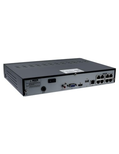 IVSEC 8 Channel IP PoE 4K Ultra-HD Network Video IVNR008XA
