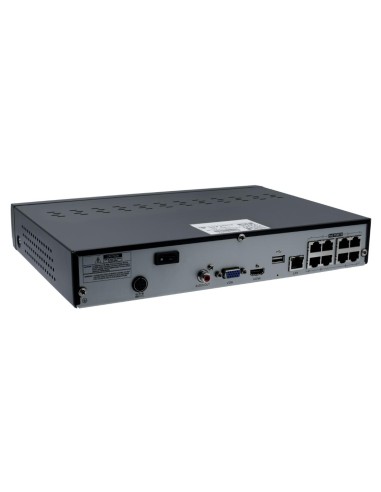 IVSEC 8 Channel IP PoE 4K Ultra-HD Network Video IVNR008XB