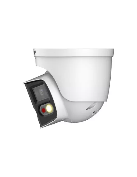 AI-Powered VIP Vision 8MP Dome Camera with Built-in Alarm and Light