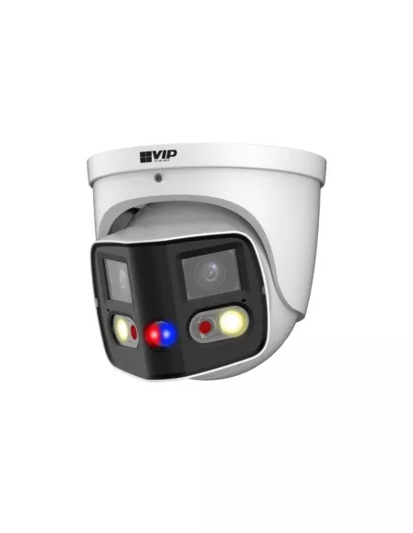 180° Dual Lens AI Security Camera for Wide Area Surveillance