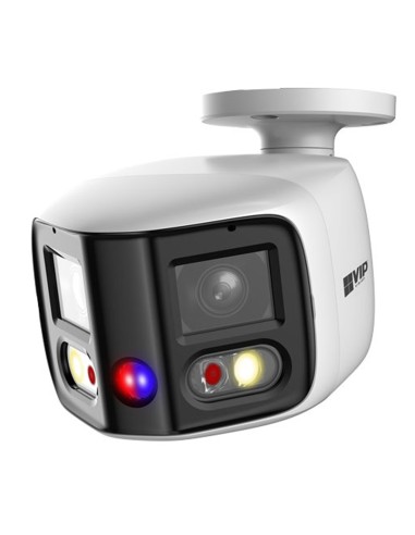 VIP Vision Professional AI 8MP 4K UHD 180° Dual Lens Active Deterrence Bullet Camera - VSIPP-8BD-ID3