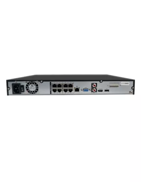 VIP Vision 8MP 8600 Series 8Ch AI IP NVR 2TB 2x NKPRO-88602D2DD