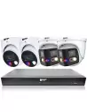 VIP Vision 8MP 8600 Series 8Ch AI IP NVR 2TB 2x ID4 & 2x 180° SMD+ Dome Cameras (8x4) - NKPRO-88602D2DD