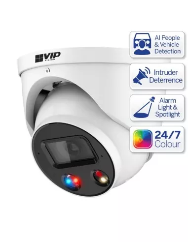 VIP Vision 8MP 8600 Series 8Ch AI IP NVR 2TB 4x NKPRO-88604D2DD