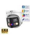 VIP Vision 8MP 8600 Series 8Ch AI IP NVR 2TB 8x ID3 & 2x 180° SMD+ Dome Cameras (8x8) - NKPRO-88606D2DD
