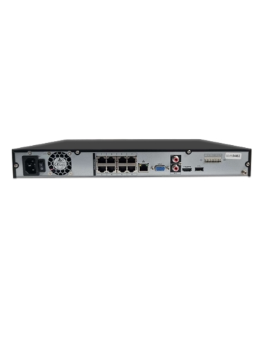 VIP Vision 8MP 8600 Series 8Ch AI IP NVR 2TB 4x NKPRO-886804DD