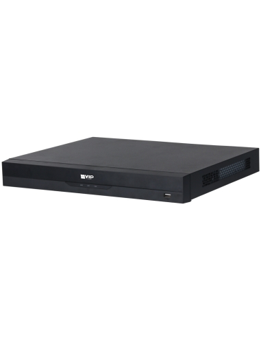 VIP Vision 8MP 8600 Series 8Ch AI IP NVR 2TB 2x NKPRO-88602D2BD