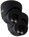 IVSEC PRO 880D 8MP 106° 25fps PRO-AI PoE ONVIF Sony Sensor 2-Pack BLACK Dome Cameras - IVNC-880D-AI-BLK-2PK