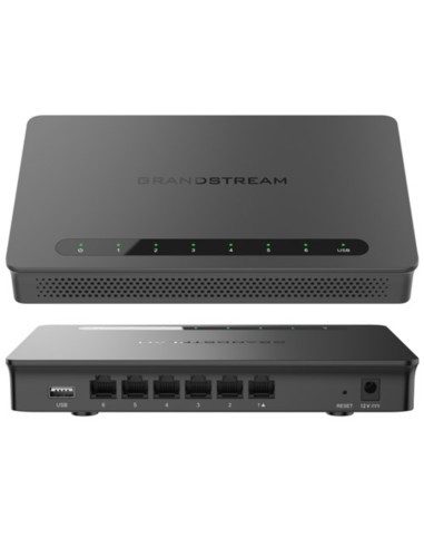 Grandstream Multi-WAN Gigabit VPN Router, 6 X Gige - GR-GWN7001