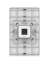 Grandstream Hybrid 802.11ax Wi-Fi 6 In-wall Ap (2x2 2.4 Ghz, 4x4 5.0 Ghz) - GWN7661