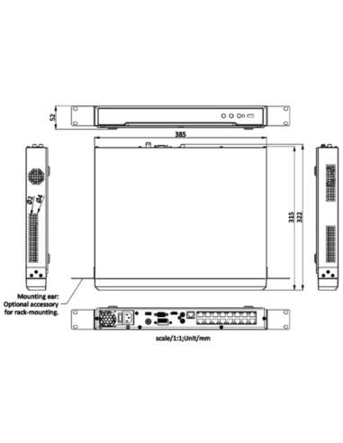 Hikvision 16 Channel M-Series PoE NVR 8K 2x HDD DS-7616NI-M2-16P-4T