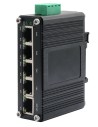 Network Switch 4-Port PoE+ Input 12~48VDC Industrial Gigabit Ethernet - IF-104PU12/48