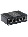 Network Switch 4-Port PoE+ Input 12~48VDC Industrial Gigabit Ethernet - IF-104PU12/48