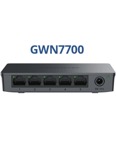 Grandstream Unmanaged Network Switch 5 X Gige - GR-GWN7700